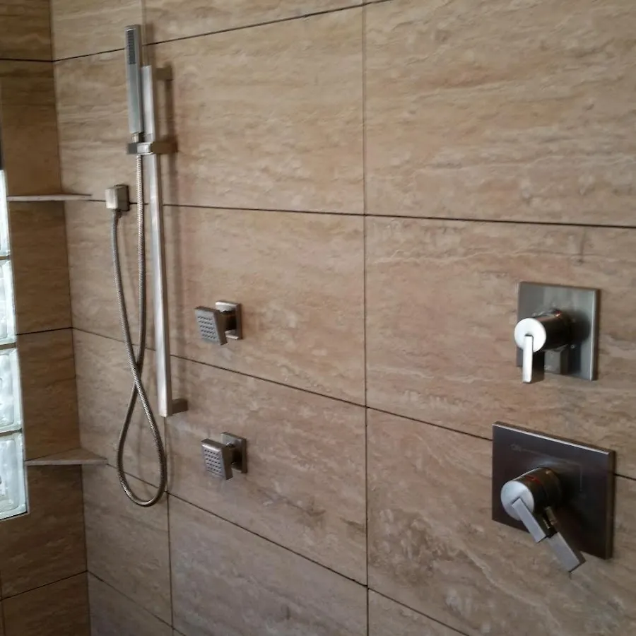 Shower fixture installation for Frozen Pipe Repair in Malta